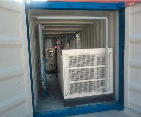 1.0kw 2000 Nm3/H Hochreinigungsstickstoffgenerator, 95% Membran N2 Generator