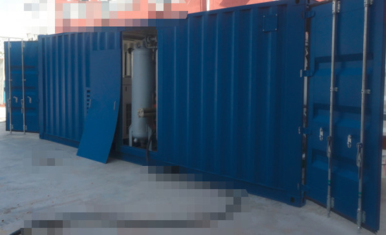 Mobiler Membranluftscheider 99,9, 5 Nm3 Stickstoffgenerator Membrantechnologie