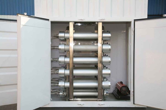 Mobiler Membranluftscheider 99,9, 5 Nm3 Stickstoffgenerator Membrantechnologie
